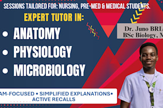 tutor anatomy and physiology to college students