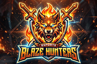 design professional gaming mascot and esports logo