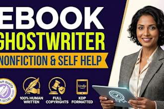 do ebook writing as your amazon kindle ghost writer