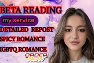 be your spicy romance,beta read and dark romance,lgbtq