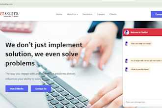 develop a smart ai bot for your website
