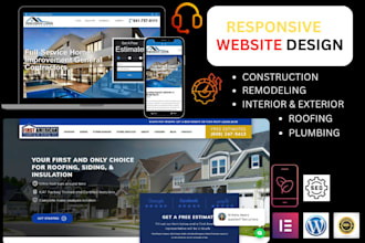do construction website design,remodeling,contractor website design