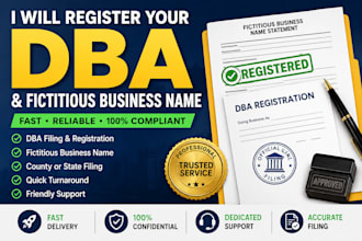 register your dba and fictitious business name legally