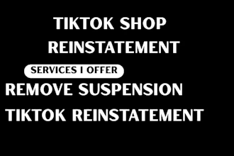 do professional tiktok reinstatement and remove tiktok suspension