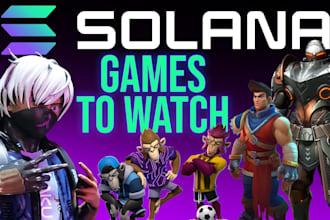 build nft game based on solana, ton, unity, rust pve game, cosmos, cardano