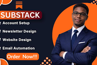 setup substack account manage substack newsletter design substack setup