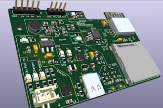 design pcb boards schematic layout for fpga programming
