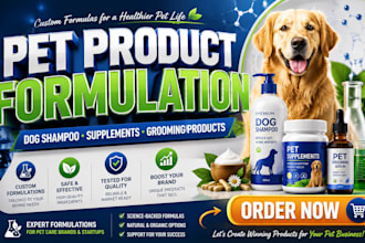 do pet care formulation dog shampoo and cosmetic formulation