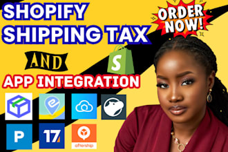 shopify shipping tax 17track track123 packlink pro easyroutes sendcloud shippo