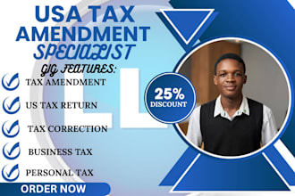 amend your US tax return and fix irs errors 1040x
