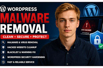 remove wordpress malware fix, clean hacked wordpress website, remove virus fast