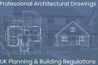draw UK building regulations drawings construction notes and building regs