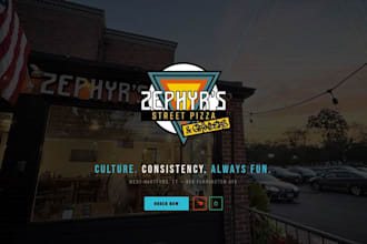 create a custom website for your business or organization