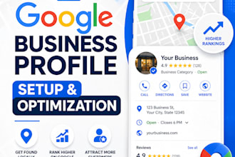 create google my business listing and optimization