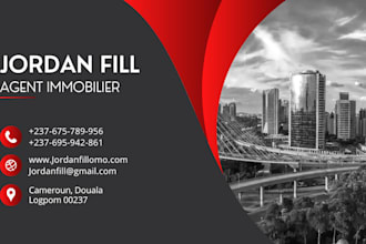 design a professional business card for your company
