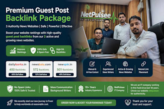 create 3 real ai free news website guest post that boost ranking