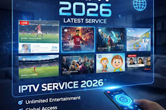 offer m3u playlist, reseller panel, restream, 8k server, tv app and panel