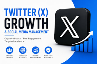 grow your twitter x account organically