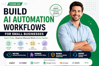 build ai automation workflows for small businesses