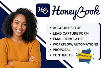 setup honeybook dubsado CRM automation workflow honeybook automation