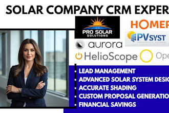 solar company crm aurora solar opensolar helioscope pvsyst homer pro solaredge