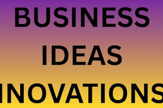 come up with a innovation ideas for your startup business