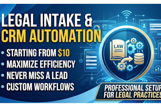 set up lawmatics clio grow hubspot legal crm and client intake automation