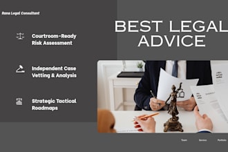 provide strategic second legal opinion