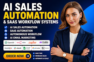 build ai sales automation and saas workflow systems
