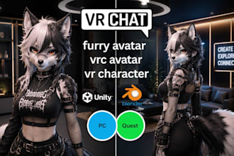 custom vrchat avatar vrc vr character, 3d vrc avatar, nsfw 3d vr chat humanoid