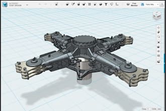 do 3d cad design, stl modeling, product design, and 3d printing files