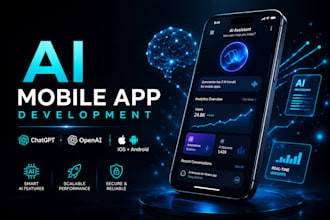 develop ai mobile app for ios and android