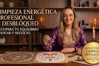 realizaré un reset energético para restaurar tu paz
