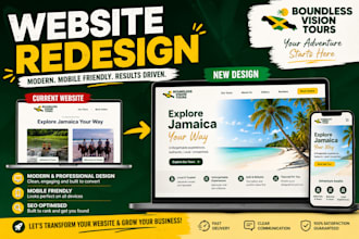 redesign your website for a modern professional look