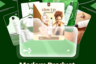 create premium product advertisement designs for brands