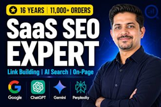 do SEO for saas companies with link building onpage and ai search optimization