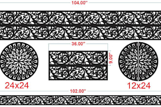 design accurate dxf files for cnc plasma and laser cutting