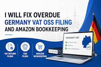 fix amazon bookkeeping errors for germany vat filing