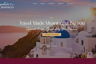 wordpress travel website, tour travel agency website, tourism wix travel website