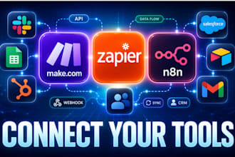 make automation expert  n8n automation specialist zapier automation specialist