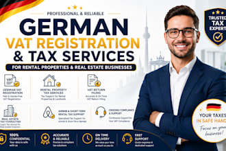 provide german vat registration and tax services for real estate rentals