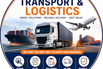 arrange and coordinate transport and logistics services