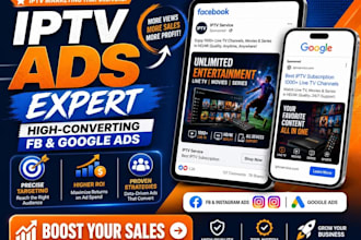 be your iptv marketing expert sales funnel expert iptv social media ads expert