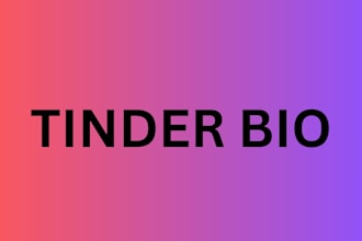 improve your online dating profile for tinder bio
