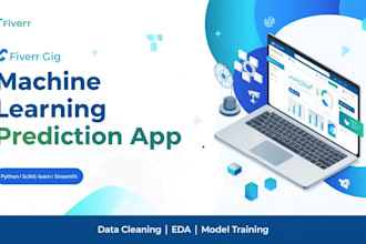 machine learning prediction app with streamlit in python