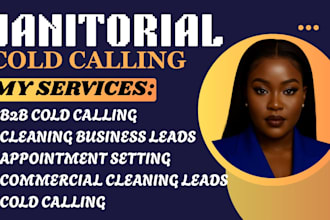 do janitorial cold calling cleaning business real estate appointment setting