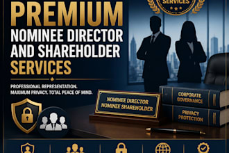provide premium nominee director and shareholder services