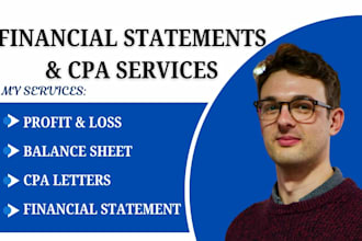 cpa letter, income verification, financial statements and self employment letter