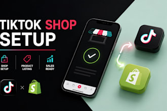 do tiktok shop setup, link shopify store, and manage tiktok shop