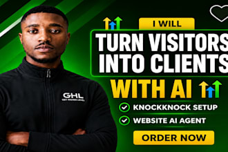 install knock knock ai to increase website lead  gohighlevel
